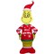 4 FT. Inflatable Grinch with Ugly Sweater & Lights Christmas Yard Decoration